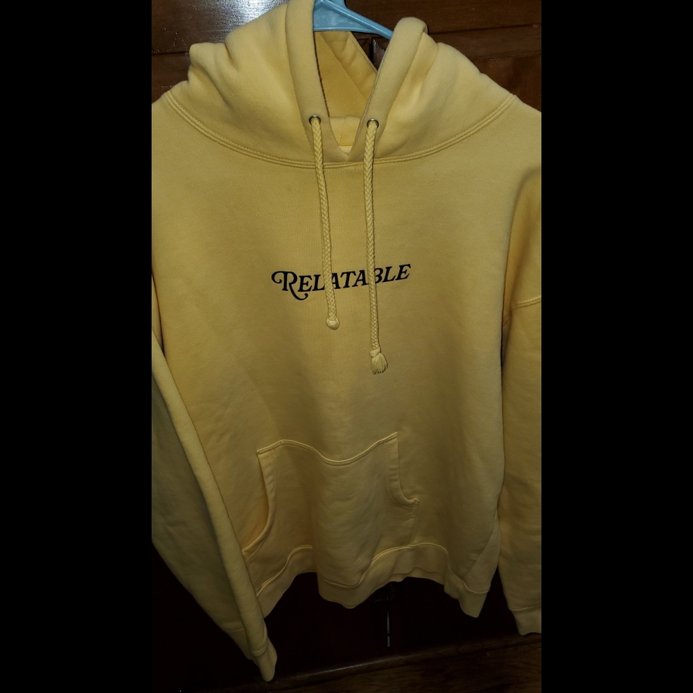 Light yellow hoodie 💛